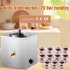 US GARVEE Wax Melter for Candle Making 5 5 Qts Electric Candle Wax Melter with Temperature Control