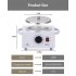 US GARVEE Wax Pot Warmer Professional At Home Waxing Kit For All Hair Types Single Pot White