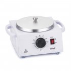 US GARVEE Wax Pot Warmer Professional At Home Waxing Kit For All Hair Types Single Pot White