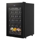 US GARVEE Wine Cooler Refrigerator 24 Bottles Compressor Freestanding Beverage Wine Fride