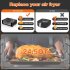 US GEEK CHEF 24QT Air Fryer 23L Convection Oven Countertop Toaster Oven 1700w Black