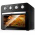 US GEEK CHEF 24QT Air Fryer 23L Convection Oven Countertop Toaster Oven 1700w Black