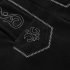 US GLORYSTAR Oktoberfest men s vintage faux leather embroidered strap pants US Code Black S