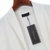 US GLORYSTAR Women s Casual Classic Solid Color 3 4 Sleeve Open Front Cropped Cardigan White M