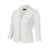 US GLORYSTAR Women s Casual Classic Solid Color 3 4 Sleeve Open Front Cropped Cardigan White M