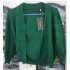 US GLORYSTAR Women s Casual Classic Solid Color 3 4 Sleeve Open Front Cropped Cardigan White M