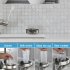 US Glass Rinser Stainless Steel Glass Rinser for Kitchen Sink Cup Washer for Kitchen Sink