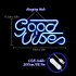 US Good Vibes Neon Sign LED Neon Signs for Wall Decor Neon Lights Powered by USB