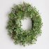 US Green Simulate Longleaf Luckyweed Flower Wreath Party Decor Outside Diameter 40CM green