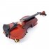 US Gv100 1 8 Solid Wood Natural Acoustic Violin with Storage Case Bow Rosin Strings Shoulder Rest Kit Gifts