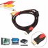 US HDMI compatible To 3 RCA Video Audio AV Component Converter Adapter Cable for HDTV Pictured