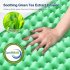 US HOMHOUGO Mattress Topper Twin 2 Inch Green Tea Egg Crate Memory Foam Mattress Topper