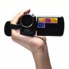 US Handheld Home Digital Video Camera Camcorder DV 4x Digital Zoom HD 1080P Night Vision Recording Camera black