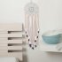 US Handmade Hanging Tapestry 30CM Round Feather Wall Pendant for Study Girl Room Decoration MS7512     30 124CM