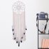 US Handmade Hanging Tapestry 30CM Round Feather Wall Pendant for Study Girl Room Decoration MS7512     30 124CM