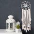 US Handmade Hanging Tapestry 30CM Round Feather Wall Pendant for Study Girl Room Decoration MS7512     30 124CM