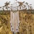 US Handmade Hanging Tapestry 30CM Round Feather Wall Pendant for Study Girl Room Decoration MS7512     30 124CM