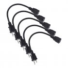 US Heavy Duty Extension Cords 1FT 14AWG 3 Pack Strong External Protection Durable 3 Prong