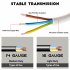 US Heavy Duty Extension Cords 1FT 14AWG 3 Pack Strong External Protection Durable 3 Prong