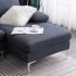 US Indoor Modular Sofa 149 91lbs Load Capacity U shaped 4 Seats Sofa Dark Grey