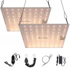 US JUSTSMART LED Grow Light 3x3ft Coverage with New Full Spectrum 100 Watt Plant Growing Lamps 1 Pack
