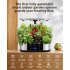 US JUSTSMART WiFi 12 Pods Hydroponics Growing System with APP Controlled Indoor Garden Up to 30 inch