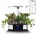 US JUSTSMART WiFi 12 Pods Hydroponics Growing System with APP Controlled Indoor Garden Up to 30 inch