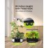 US JUSTSMART WiFi 12 Pods Hydroponics Growing System with APP Controlled Indoor Garden Up to 30 inch