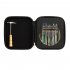US Kalimba Acrylic 17 Key Transparent Kitten Thumb Piano Mbira with Tuner Hammer Holder Kalimba Case
