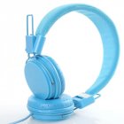 US Kids Wired Ear Headphones Stylish Headband Earphones for iPad Tablet  blue
