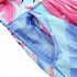 US LEADINGSTAR Women Strapless Maxi Leaf Print Boho Elegant Party Long Dress Light blue XL