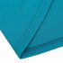 US LEADINGSTAR Women Solid Long Sleeve Elastic Waist Wrap V Neck Fit Flare Dress Blue Green XS
