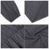US LEADINGSTAR Women Solid Long Sleeve Elastic Waist Wrap V Neck Fit Flare Dress Gray S
