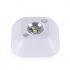 US LED Motion Sensor Night Light  Mini Wireless Ceiling Night Lamp  Battery Powered Porch Cabinet Lamps with Infrared Motion Sensor   Light Control Pink One poi
