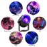 US LITAKE 2Pcs UV Black Light 6W LED Disco Ball Party Lights