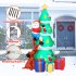 US LITAKE 7 5FT Inflatable Christmas Tree Built in White LEDs Christmas Blow Up Yard Decorations