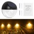 US LITAKE 8 Packs Solar Fence Post Lights for Garden Yard