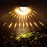 US LITAKE 8 Packs Solar Fence Post Lights for Garden Yard