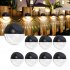 US LITAKE 8 Packs Solar Fence Post Lights for Garden Yard