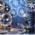 US LITAKE Christmas Snowflake Projector Lights Christmas Led Landscape Projector Lights Outdoor Waterproof