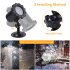 US LITAKE Christmas Snowflake Projector Lights Christmas Led Landscape Projector Lights Outdoor Waterproof