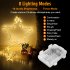 US LITAKE Christmas Window Star Lights 5 Packs