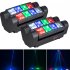 US LITAKE Spider Moving Head DJ Lights Disco Party Stage Lights Indoor