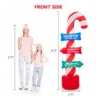US GARVEE LUNSY 8FT Christmas Inflatables Christmas Yard Decorations with LED Lights