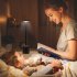 US LUNSY Cordless Table Lamp Rechargeable LED Touch Lamp Black