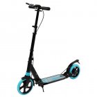 US Lalaho Metal Foldable Scooter 3-height Adjustable Easy Folding Dual Braking