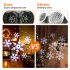 US Litake Christmas Projector Lights Outdoor Illuminate IP65 Waterproof Snowflake Projector