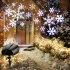 US Litake Christmas Projector Lights Outdoor Illuminate IP65 Waterproof Snowflake Projector