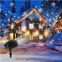 US Litake Christmas Projector Lights Outdoor Illuminate IP65 Waterproof Snowflake Projector