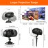 US Litake Christmas Projector Lights Outdoor Illuminate IP65 Waterproof Snowflake Projector